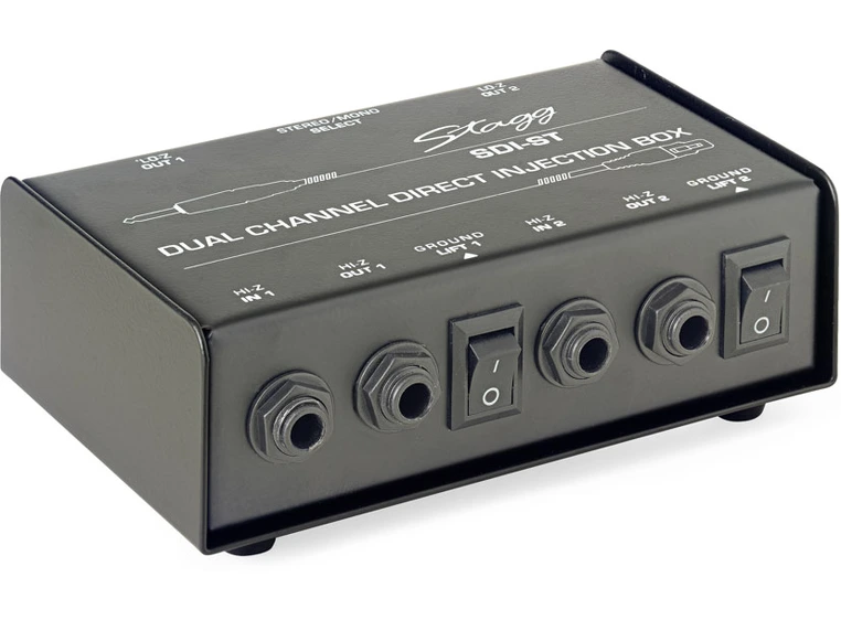 Stagg SDI-ST 2 kanals passiv DI boks 